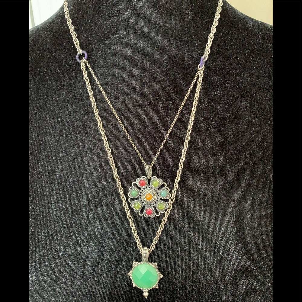 Lucky brand necklace- silver